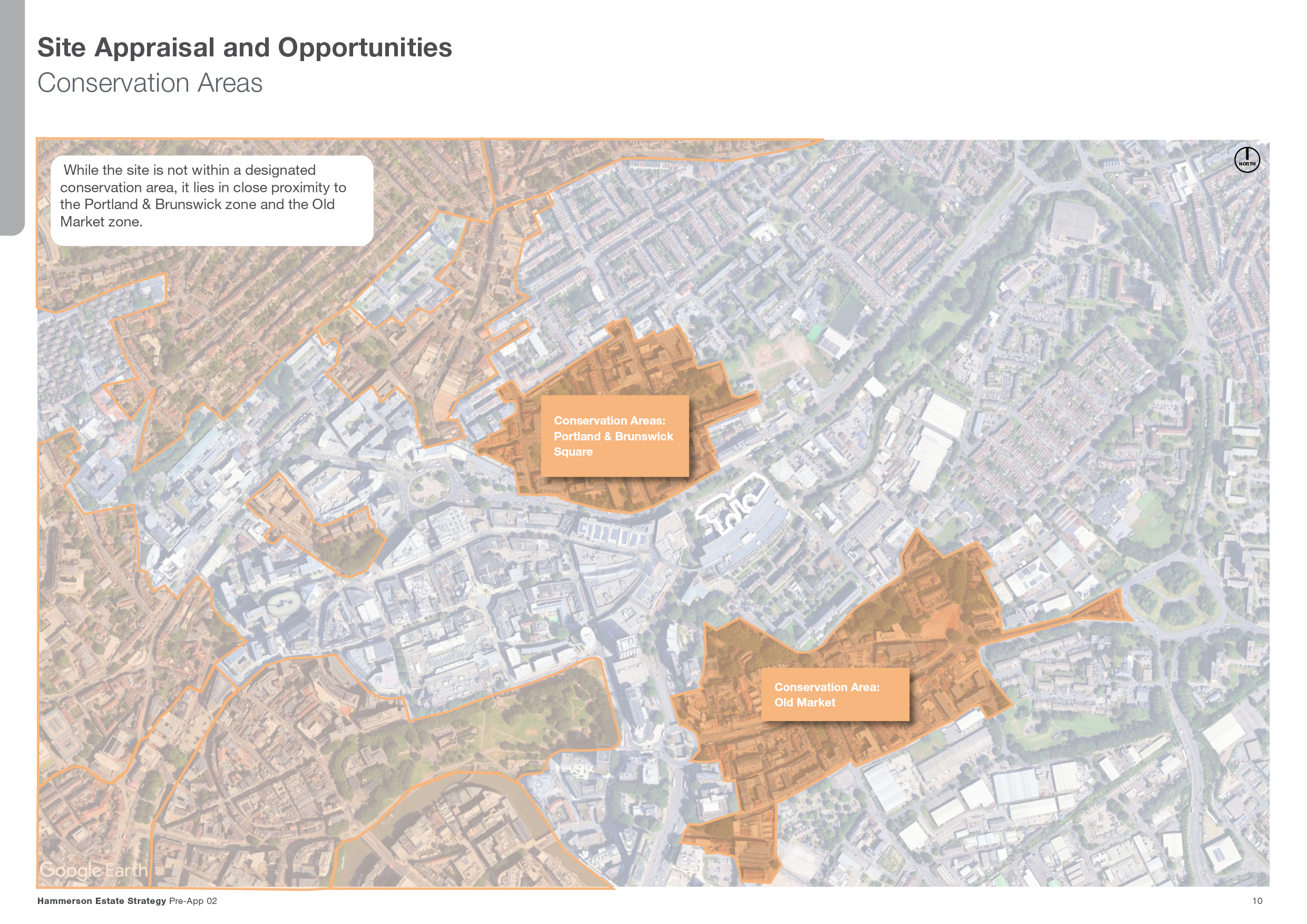 9. Caption. The Site Sits Between Two Conservations Areas